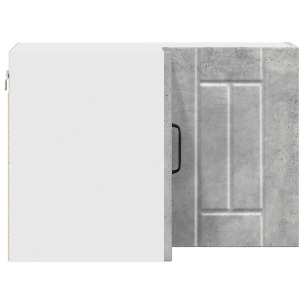 Кухненски шкаф Циментено сиво 57 x 57 x 40 см Инженерно дърво