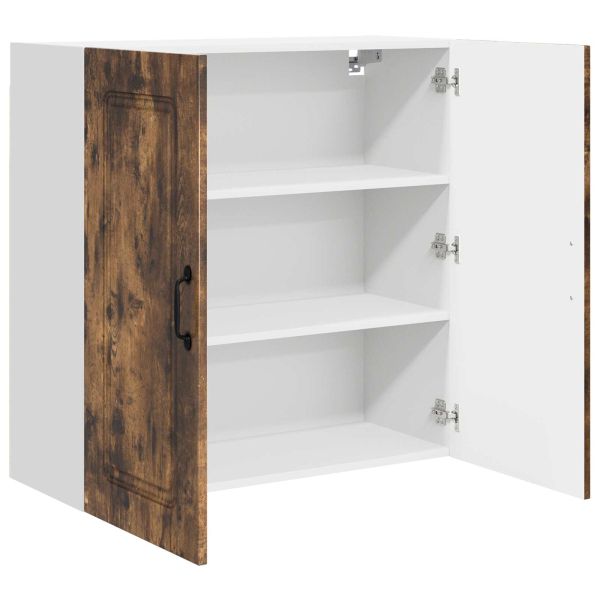 Кухненски шкаф с рафт Димян дъб 80 x 31 x 80 см Инженерно дърво