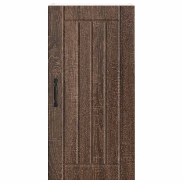 Кухненски шкаф Кафяв дъб 40 x 31 x 80 см Инженерно дърво