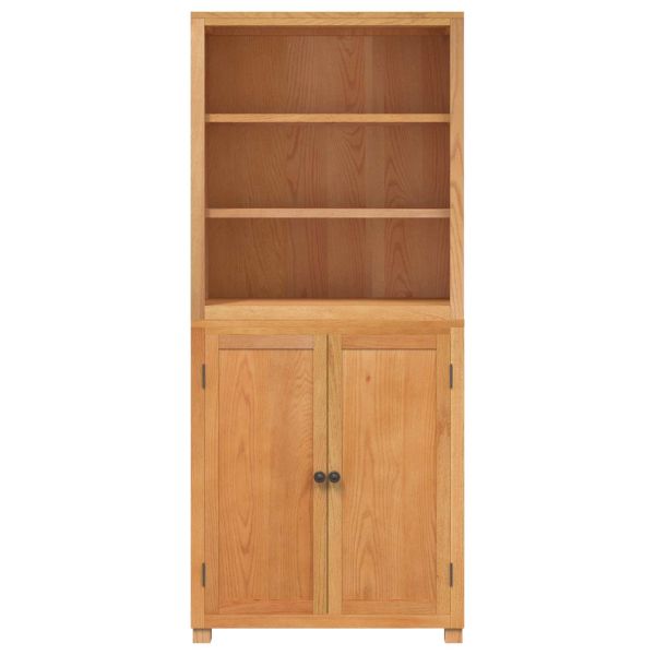 Комплект за съхранение на мебели с врата Кафяво Инженерно дърво