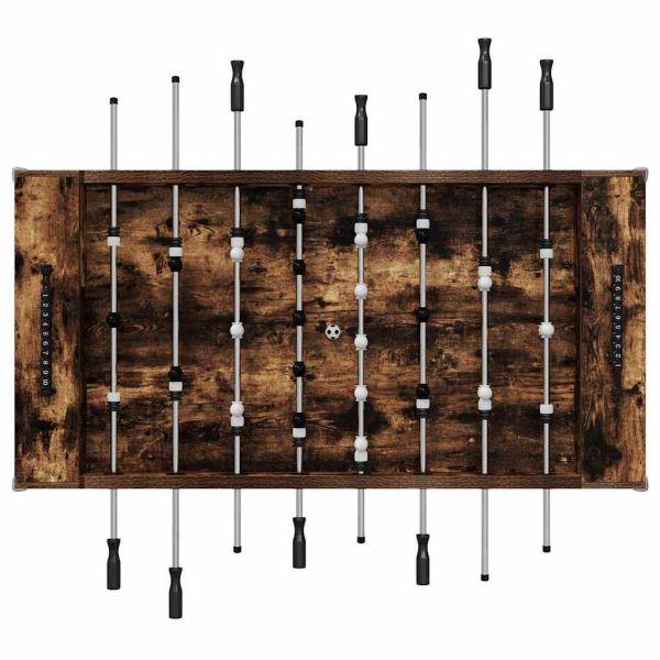 Футболна маса 2 pcs Димян дъб 146,5 x 74 x 85 см