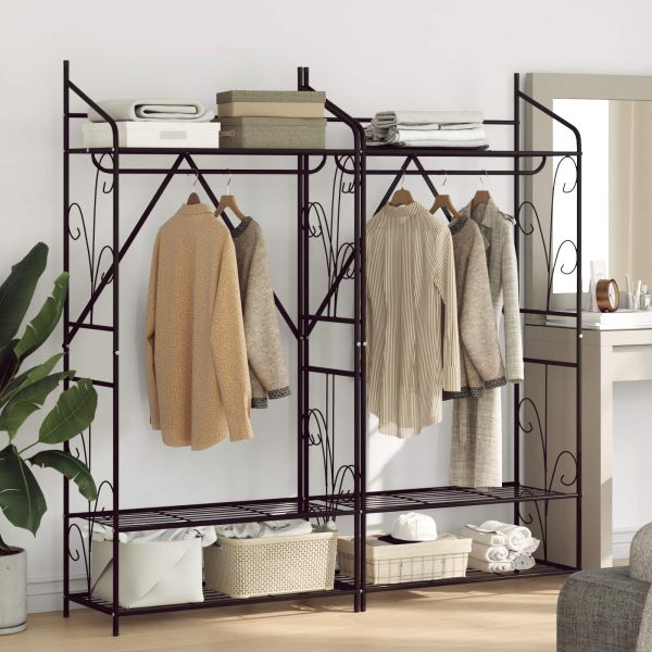 Отворен Гардероб Едноцветен