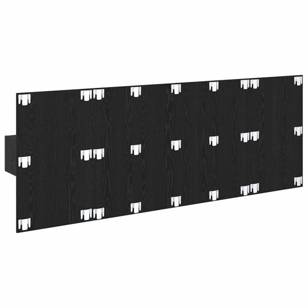 Табла с шкаф с чекмедже 3 pcs Черния дъб Инженерно дърво