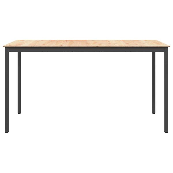 Бар маса Естествен 110 x 55 x 105 см Солидно борово дърво