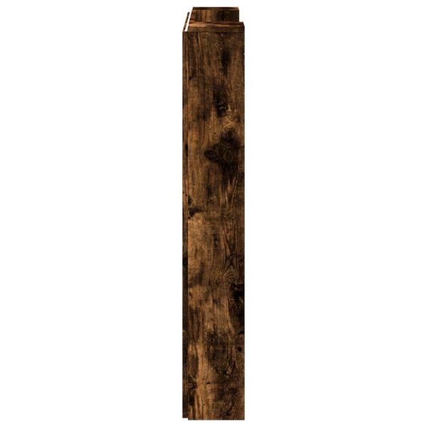 Облегалка за глава с рафт Димян дъб 100 x 16,5 x 103,5 cm