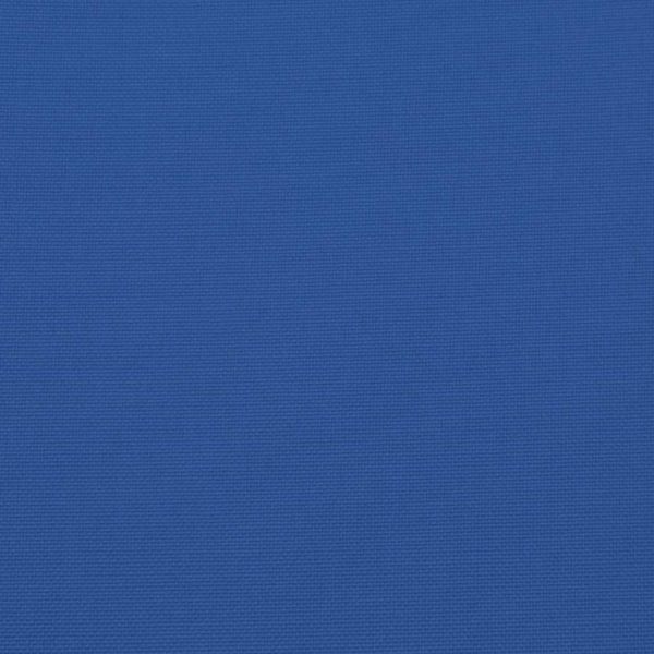 Възглавници за столове Едноцветен 2 pcs Синьо 58 x 77 x 4,5 см