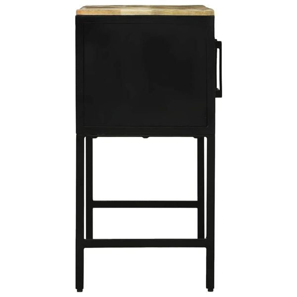 Конзолна маса Кафяво 100 x 35 x 70 см мангово дърво масив