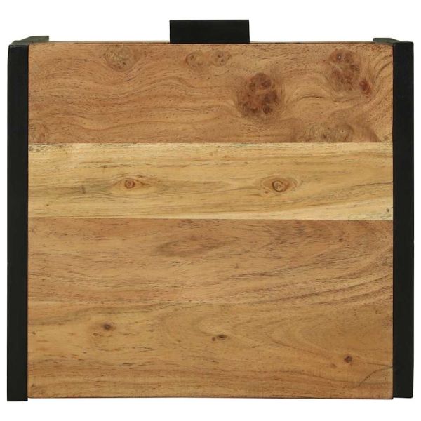 Нощен шкаф Кафяво 40 x 35 x 50 см Масивна акациева дървесина