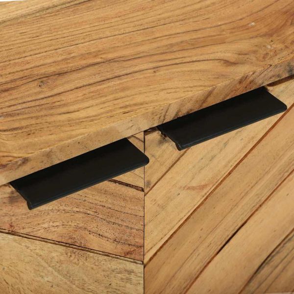 Шкаф Кафяво 70 x 35 x 75 см Масивна акациева дървесина