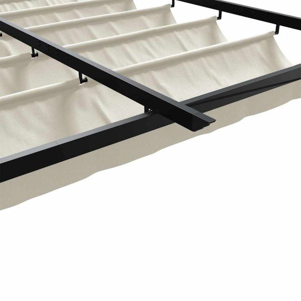 Сенник, монтиран на стена Крем Стомана