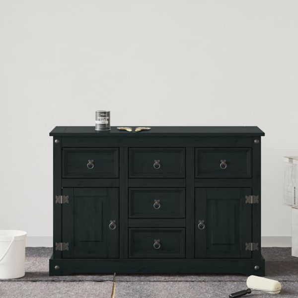 Боя за мебели Черно 10 x 10 x 12 см Стенно пано