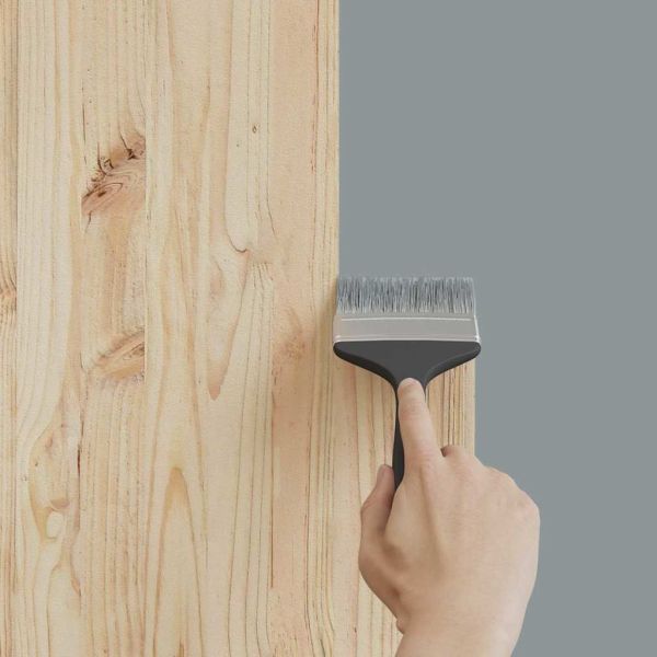 Боя за мебели Сив 10 x 10 x 12 см Стенно пано