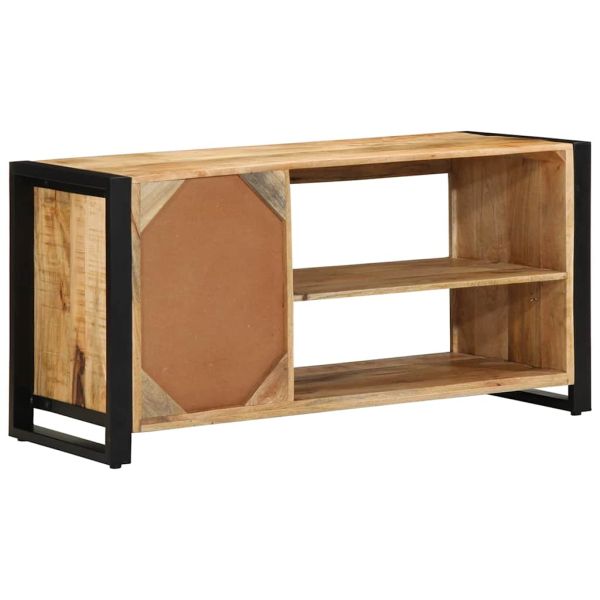 Пейка за обувки Кафяво Масивна дървесина от манго