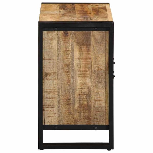 Шкаф за баня Кафяво 55 x 35 x 60 см Масивна дървесина от манго