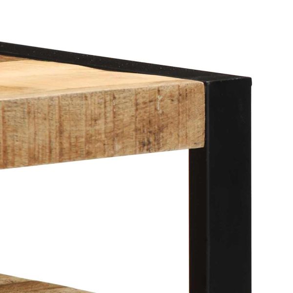 Шкаф за баня Кафяво 55 x 35 x 60 см Масивна дървесина от манго