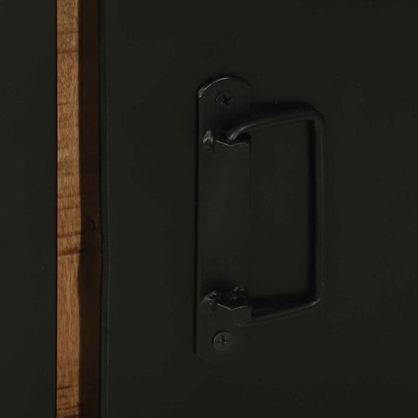 Шкаф за баня Кафяво 40 x 35 x 90 см Масивна дървесина от манго