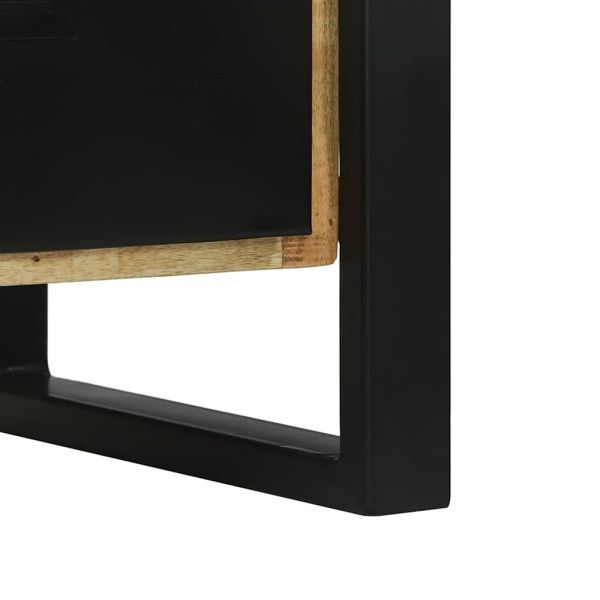 Шкаф за баня Кафяво 40 x 35 x 90 см Масивна дървесина от манго