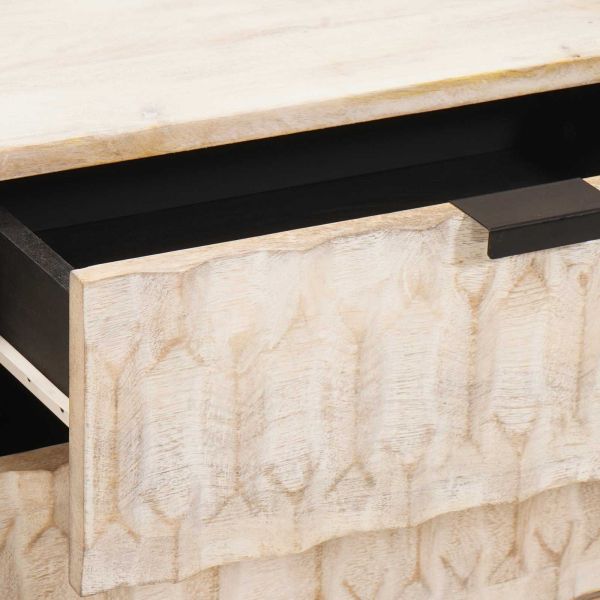 Нощен шкаф Бяло