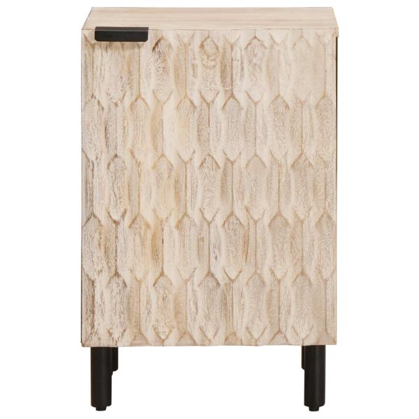 Шкаф за баня Едноцветен Бяло