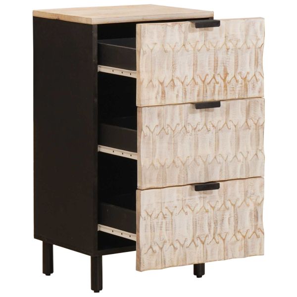 Служебен шкаф Едноцветен Финал на бяло измиване