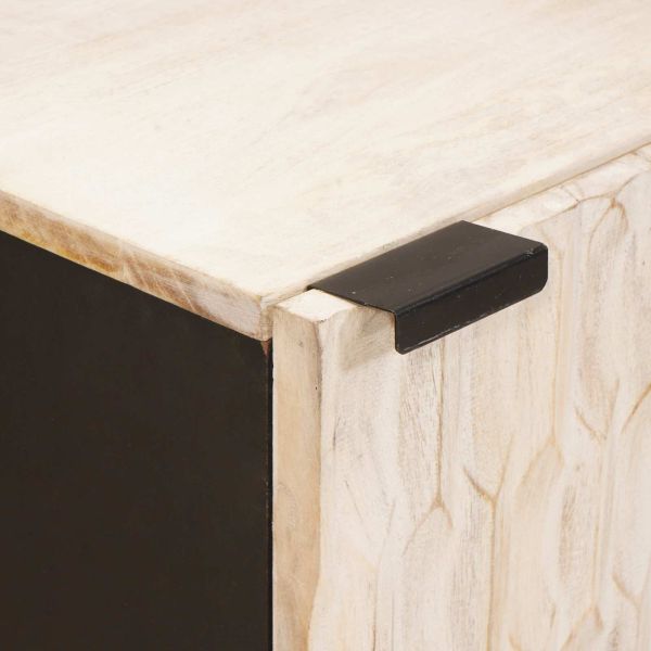 Служебен шкаф Едноцветен Финал на бяло измиване