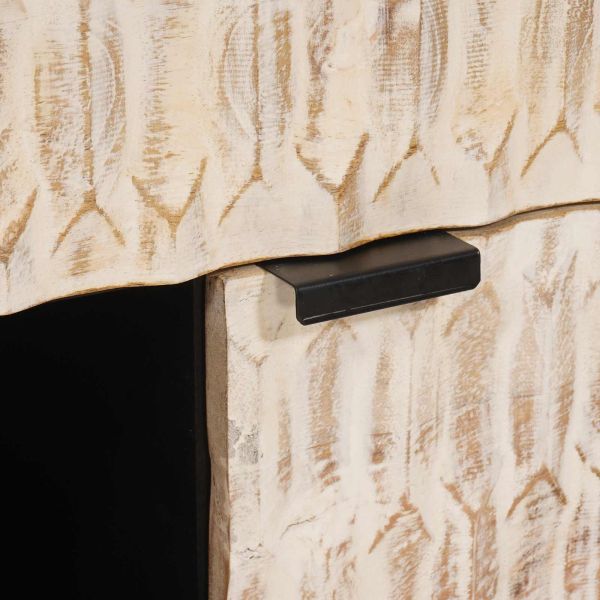 Служебен шкаф Едноцветен Финал на бяло измиване