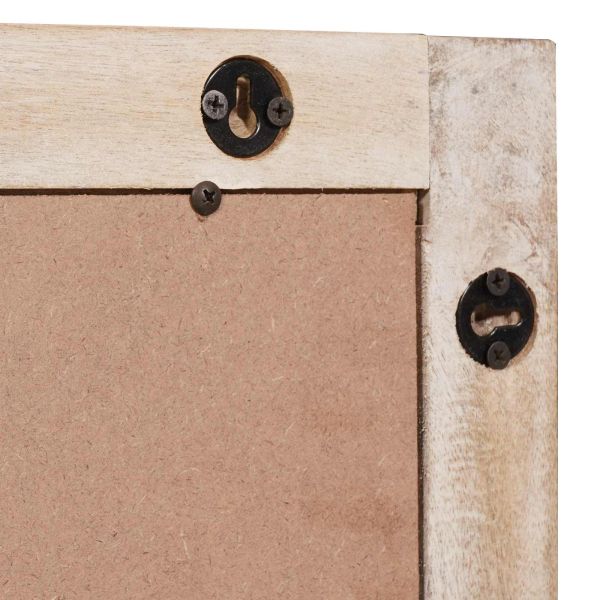 Огледало за баня Едноцветен Финал на бяло измиване