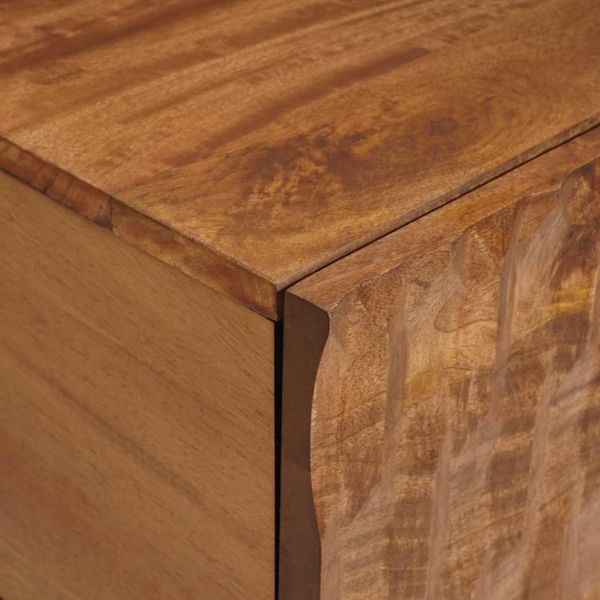 ТВ шкаф с чекмедже Финал на кафяво акацие 105 x 33,5 x 46 см