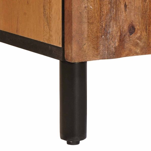 Шкаф за баня Едноцветен Кафяво