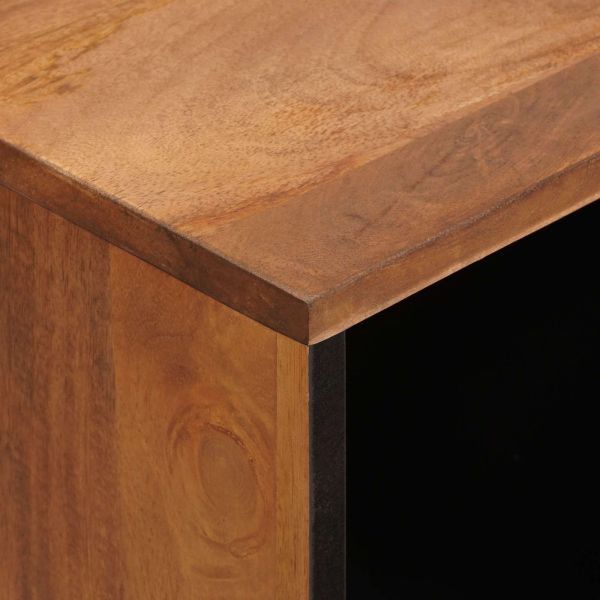 Служебен шкаф Едноцветен Финал на кафяво акацие