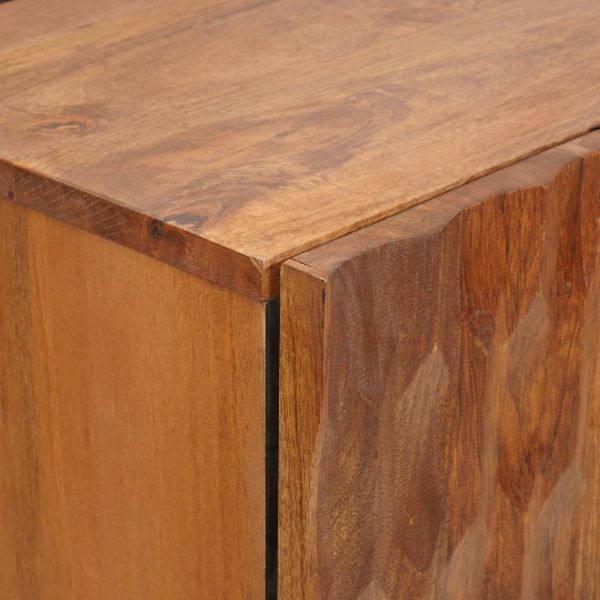 Висок шкаф Едноцветен Финал на кафяво акацие