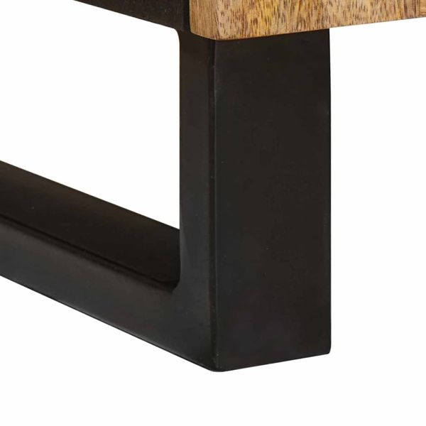 Нощен шкаф с чекмедже 2 pcs Естествен 40 x 33,5 x 46 см