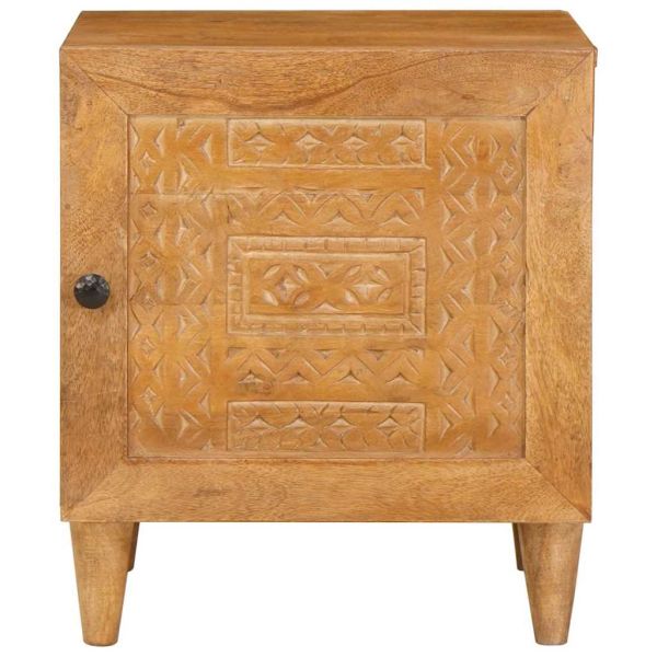 Нощен шкаф 2 pcs Светло кафяво 40 x 33 x 46 см