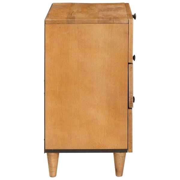 Нощен шкаф с чекмедже Светло кафяво 50 x 33 x 62 см