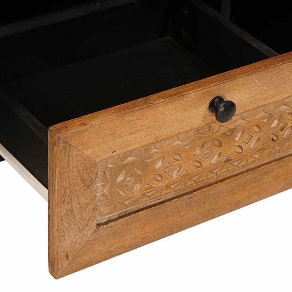 ТВ Единици Светло кафяво 105 x 33 x 46 см Инженерно дърво