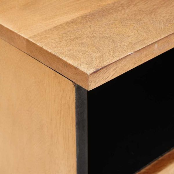 ТВ Единици Светло кафяво 100 x 33 x 46 см Инженерно дърво