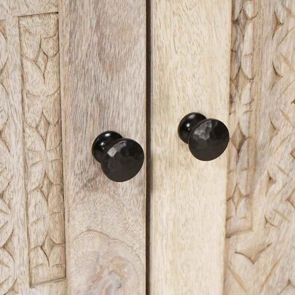 Шкаф за баня Монтиране на стена с врата Бяло 62 x 33 x 58 см