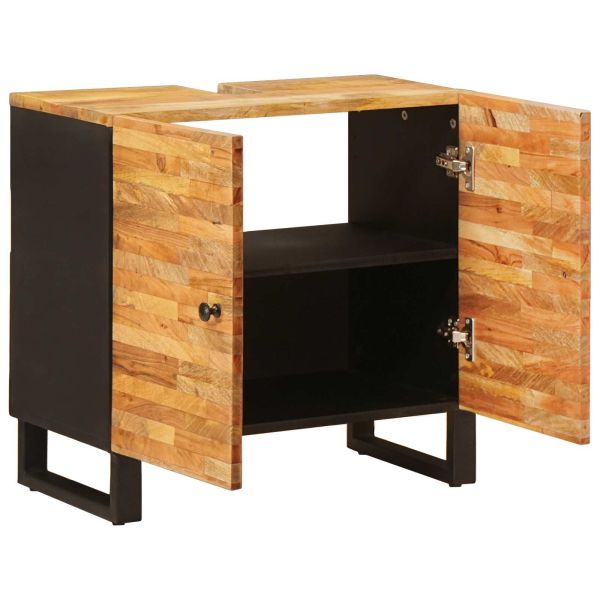 Шкаф за мивка в баня Едноцветен