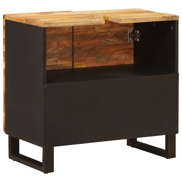 Шкаф за мивка в баня Едноцветен