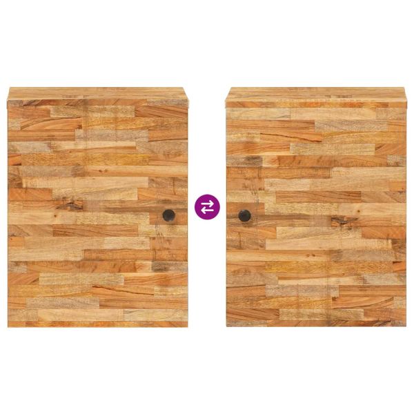 Окачен шкаф за баня Едноцветен