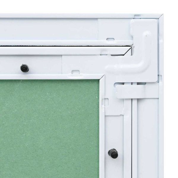 Ревизионен отвор Бяло 35 x 55 см Алуминий и гипсокартон