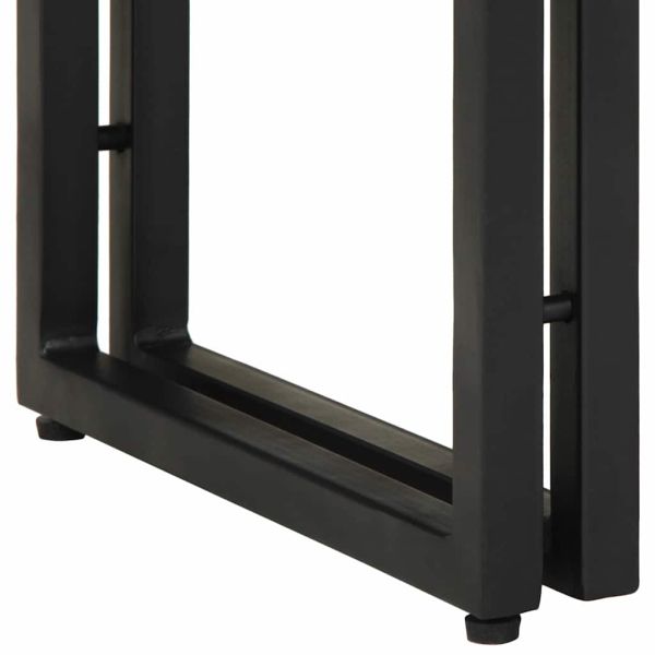 Конзолна маса Кафяво 90 x 33 x 75 см Солидно акациево дърво