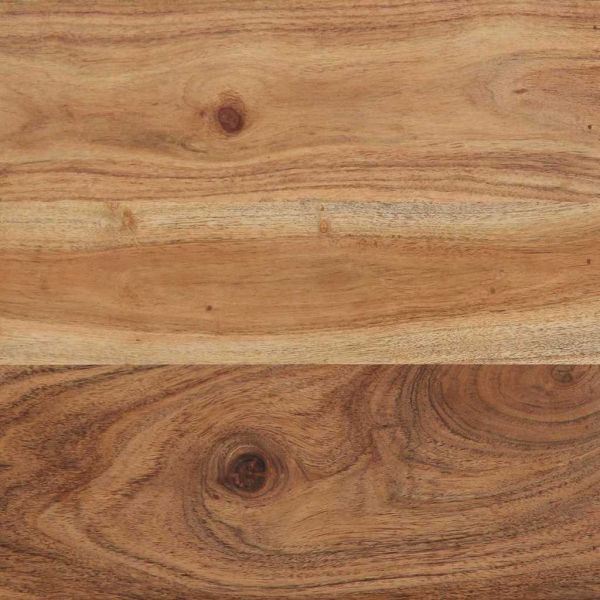 Шкаф за обувки Черно 30 x 30 x 40 cm Масивна акациева дървесина