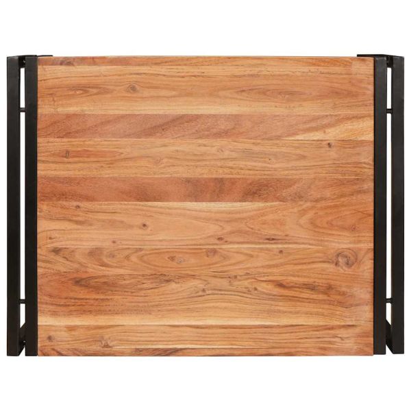 Поличка за баня с рафт 65 x 50 x 23 см