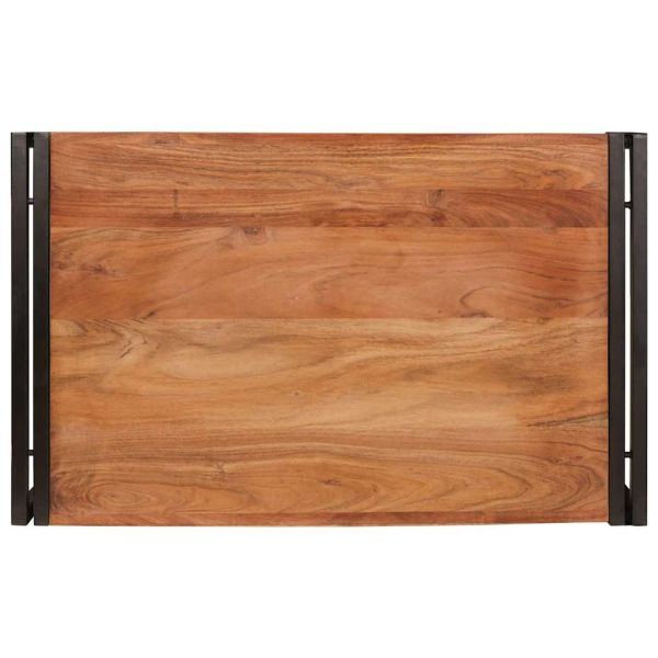 Поличка за баня с рафт 80 x 50 x 23 см