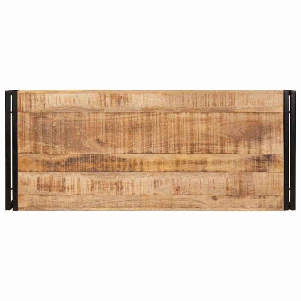 Поличка за баня с рафт 120 x 50 x 23 см