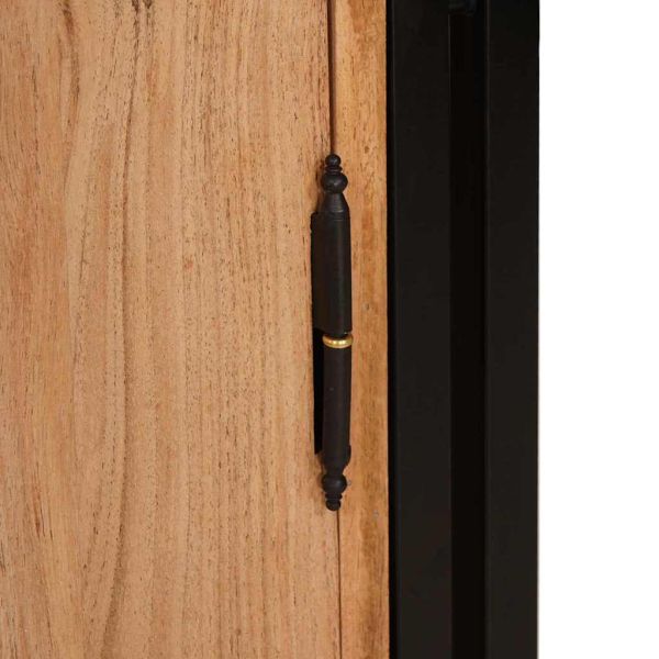 Нощен шкаф Кафяво 38 x 33 x 58 см Акациево дърво масив