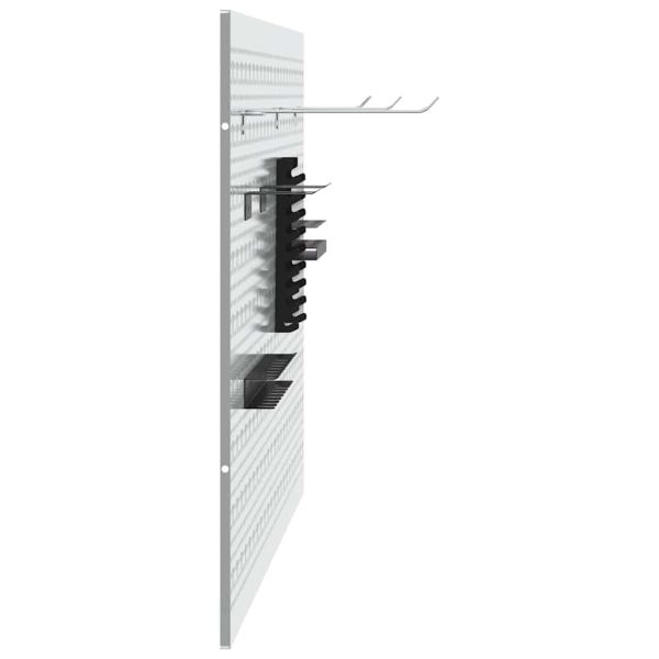 Ета за съхранение 2 pcs Сив 100 x 1 x 60 см