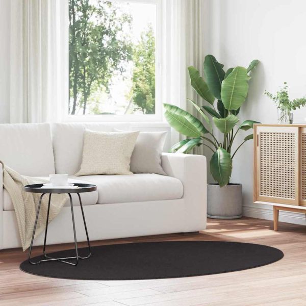 Килим HUARTE Черно 100 x 200 cm 100% полиестер