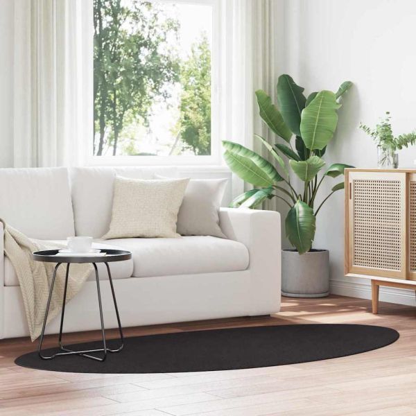 Килим HUARTE Черно 100 x 200 cm Полиестер